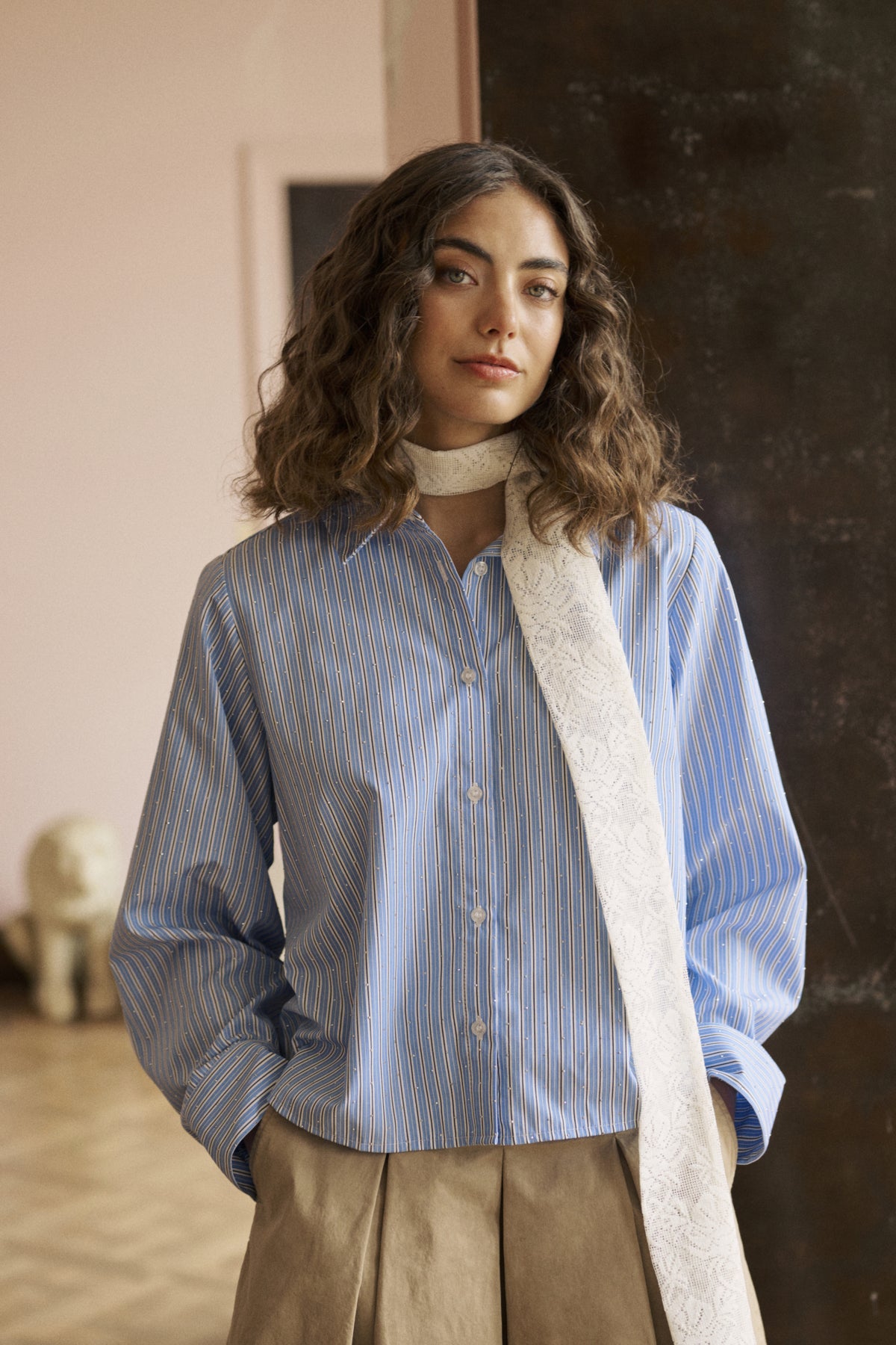 CULTURE DAIMI SHORT SHIRT